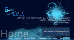 Desktop Screenshot of bluecurtain.ca